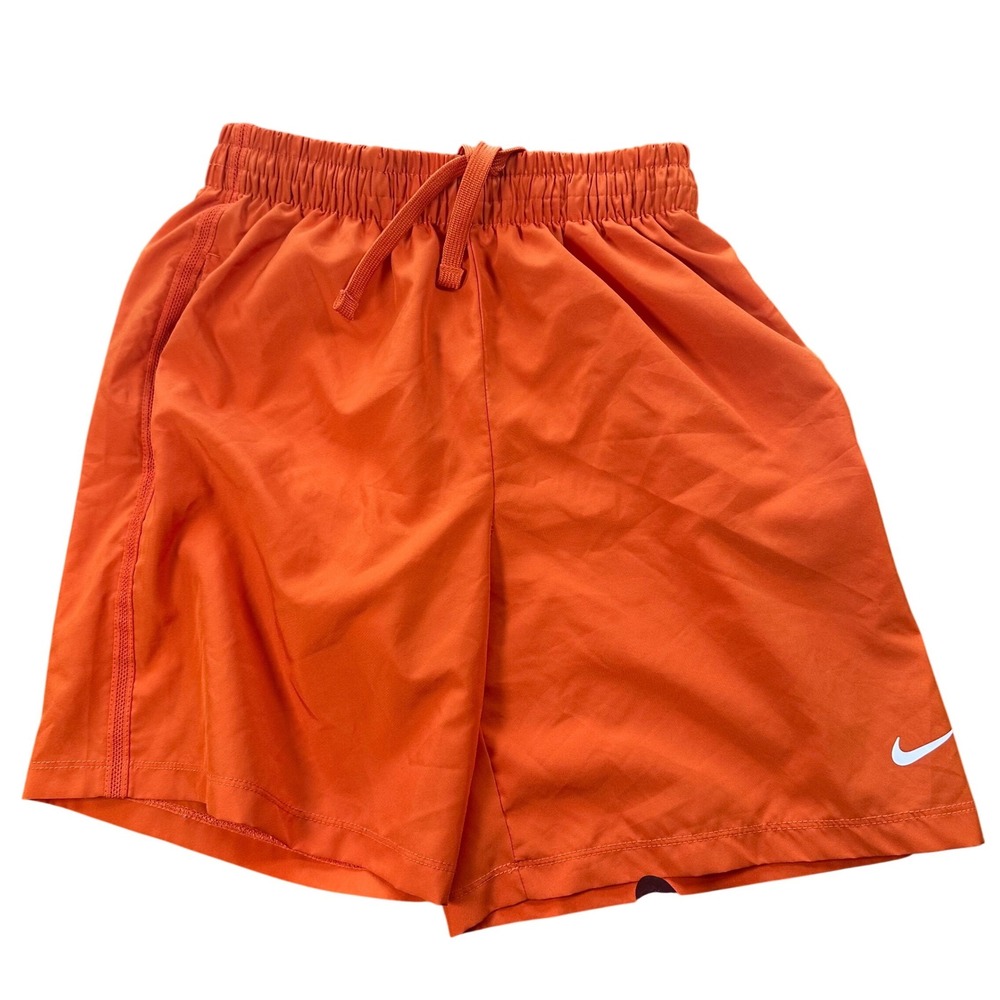Nike Shorts kids M Orange Challenger Dri-FIT DX5382-893 Running Athletic 7in